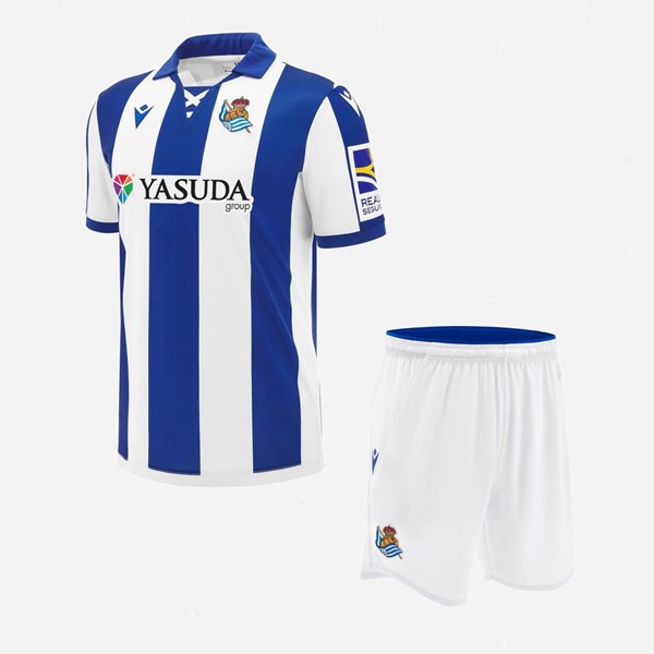 Camiseta Real Sociedad Replica Primera Ropa Niño 2024/25